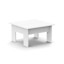 Lollygagger Ottoman/Side Table White
