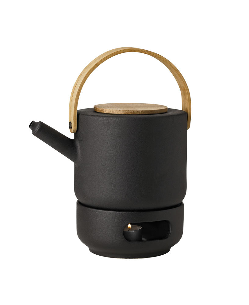 Theo Teapot Warmer, Black