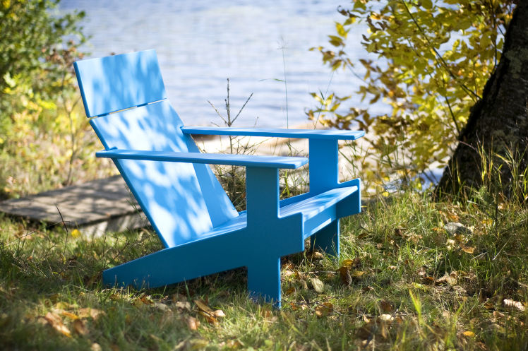 Lollygagger Lounge Chair, Sky Blue