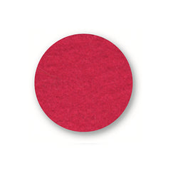 Felt Coaster round, 21 cm, red