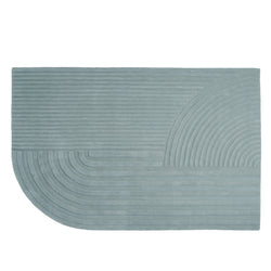 Relevo Rug, Sage Green,  6'5 x 9'8