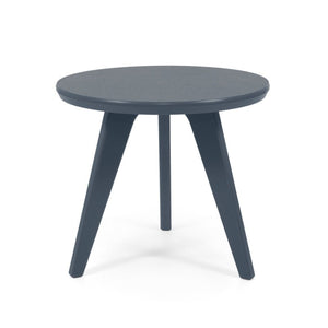 Satellite End Table, Round, 18” Charcoal Grey