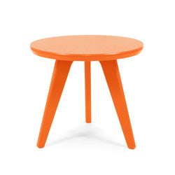 Satellite End Table, Round, 18” Orange