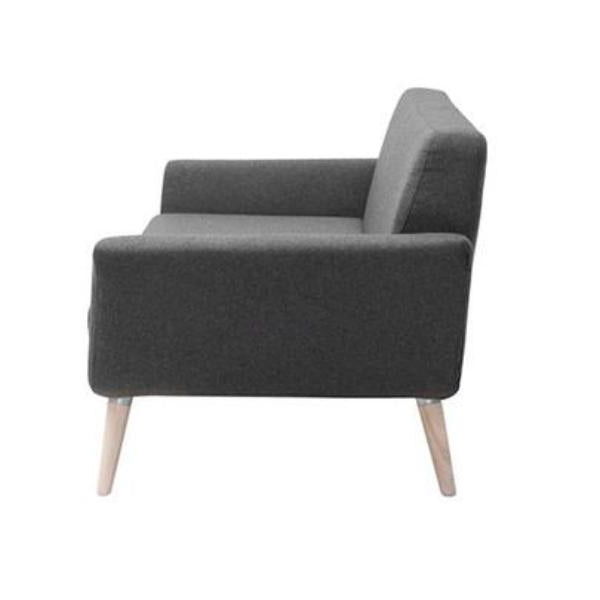 Scope chair, medium grey felt 623