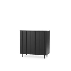 Rib Cabinet, Soft Black