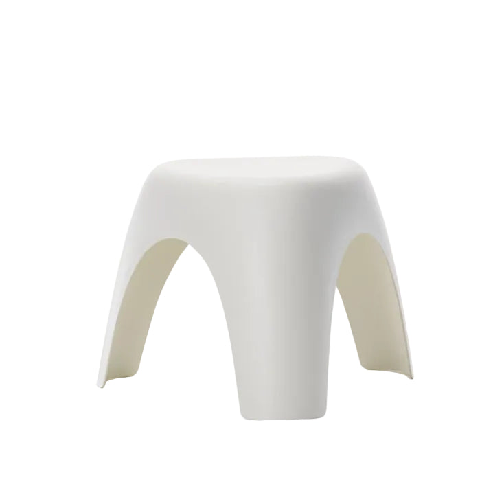 Elephant Stool, Cream