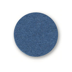 Felt placemat round, 27cm, taube blue