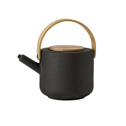 Theo Teapot, 1.25L, Black