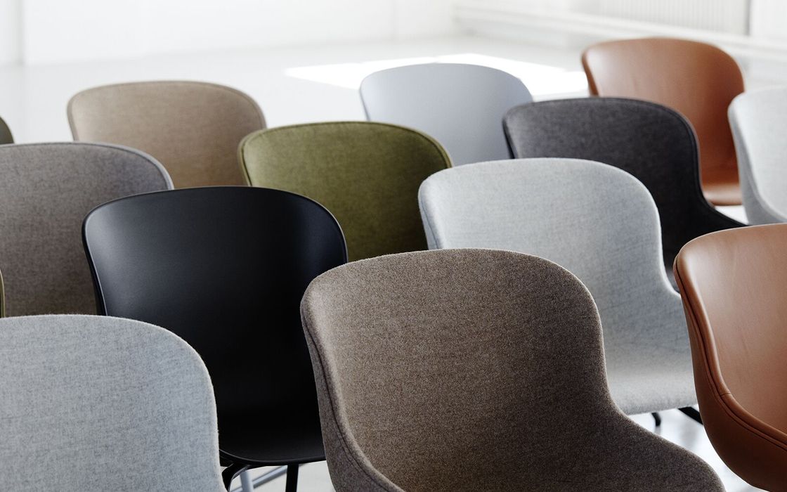 Hyg Chair Front Upholstery Steel Grey/Synergy