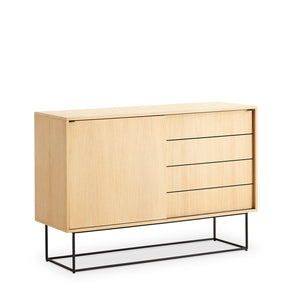 Virka sideboard, High, Oak