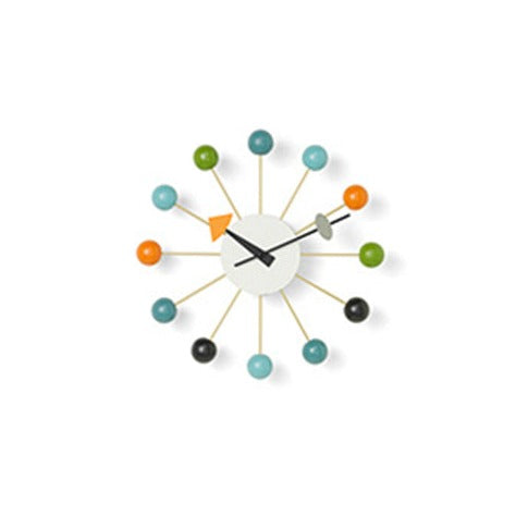 George Nelson Ball Clock, Multicolor – vancouver special