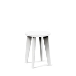 Norm Stool, Chair Height, White