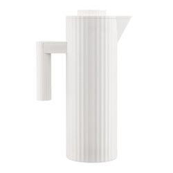 Plisse Vacuum Jug, White