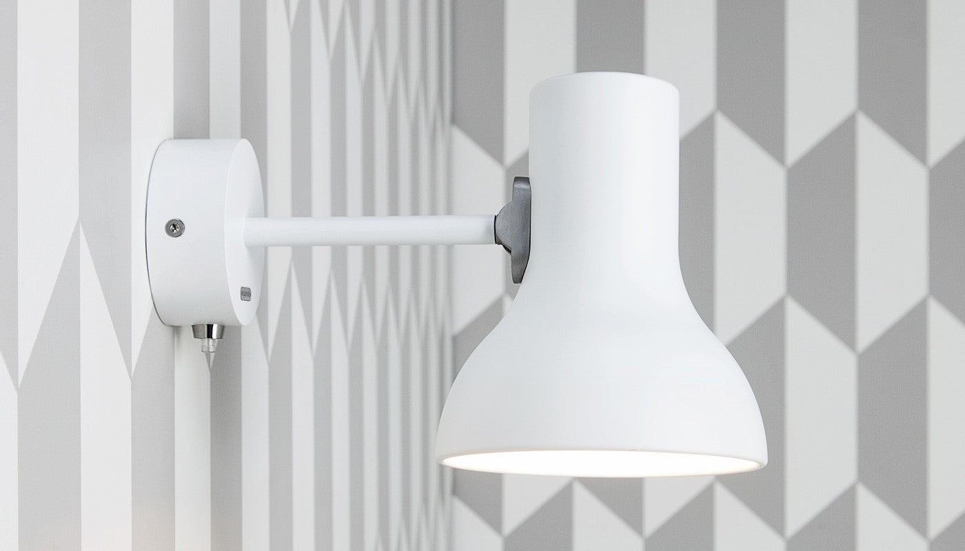 Type 75 Mini Wall Lamp, Alpine White
