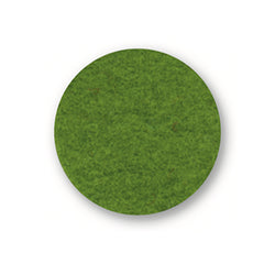 Felt placemat round, 27cm, wiese green